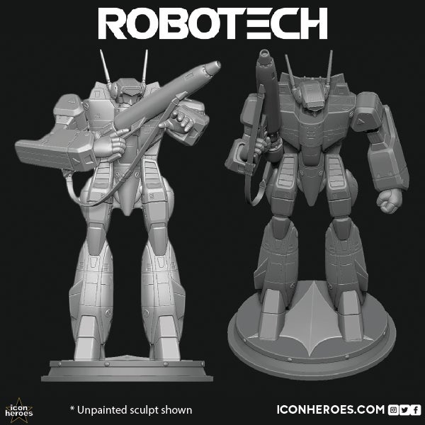 Robotech 12in Scale Statues-01