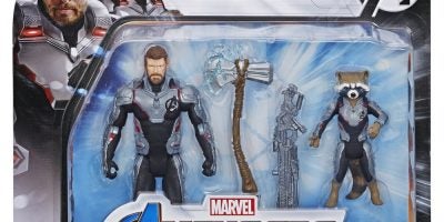 MARVEL AVENGERS ENDGAME THOR AND ROCKET RACCOON 6-INCH FIGURE TEAM PACK in pck