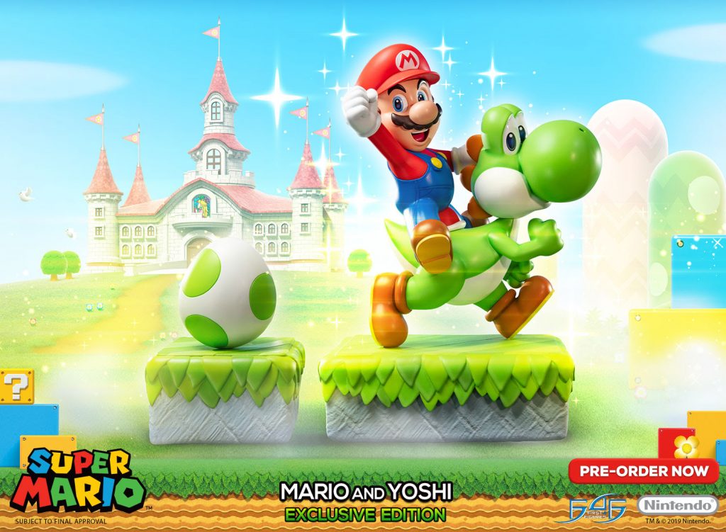 first 4 figures mario yoshi