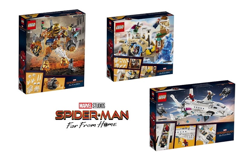Spider Man Far From Home Lego Sets