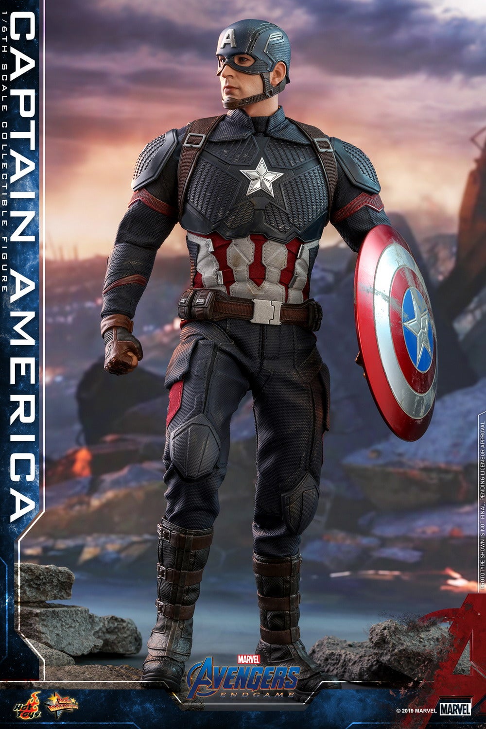Hot Toys - Avengers 4 - Captain America collectible figure_PR1