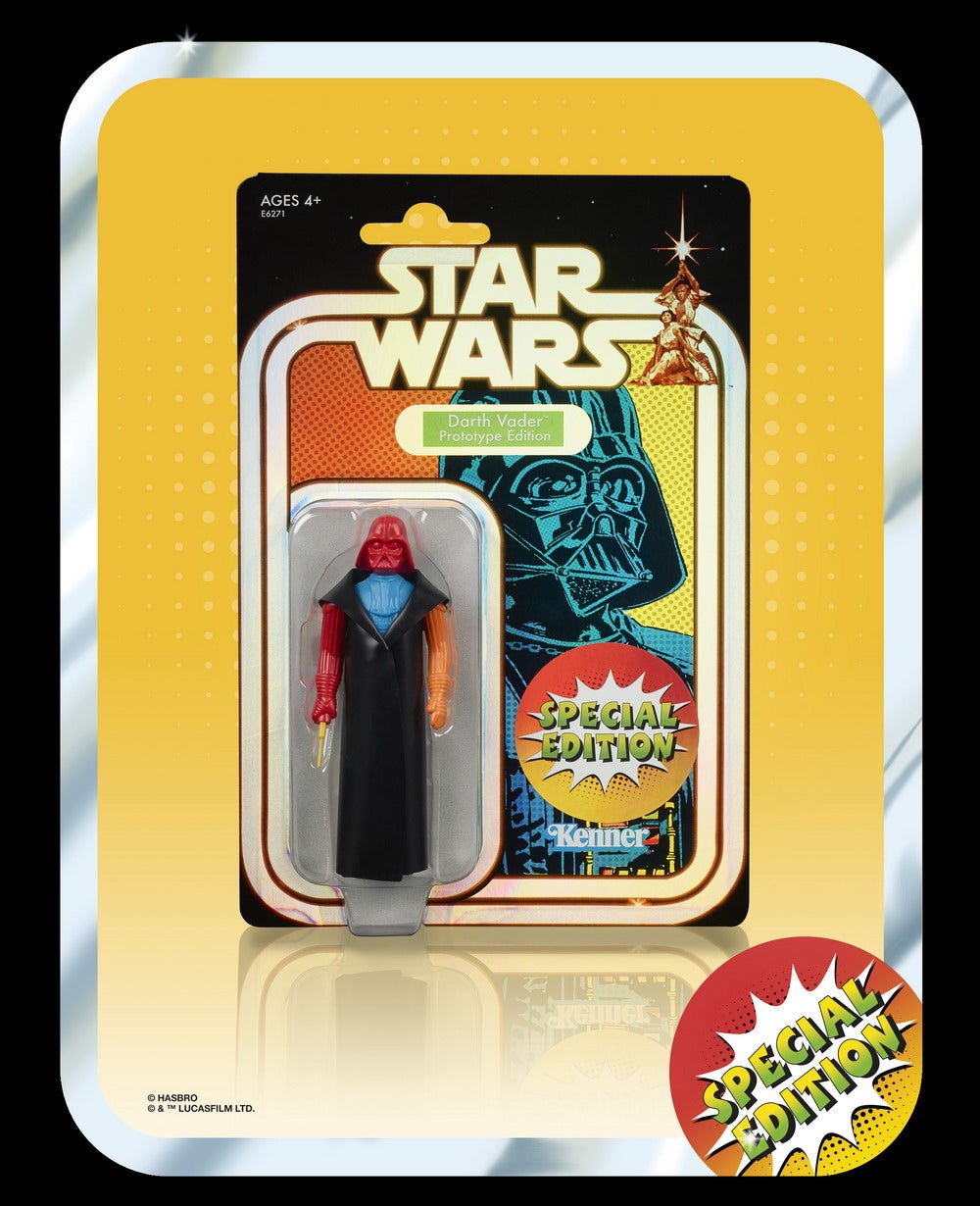 STAR WARS SPECIAL EDITION RETRO PROTOTYPE 3.75-INCH DARTH VADER Figure - in pack (2)