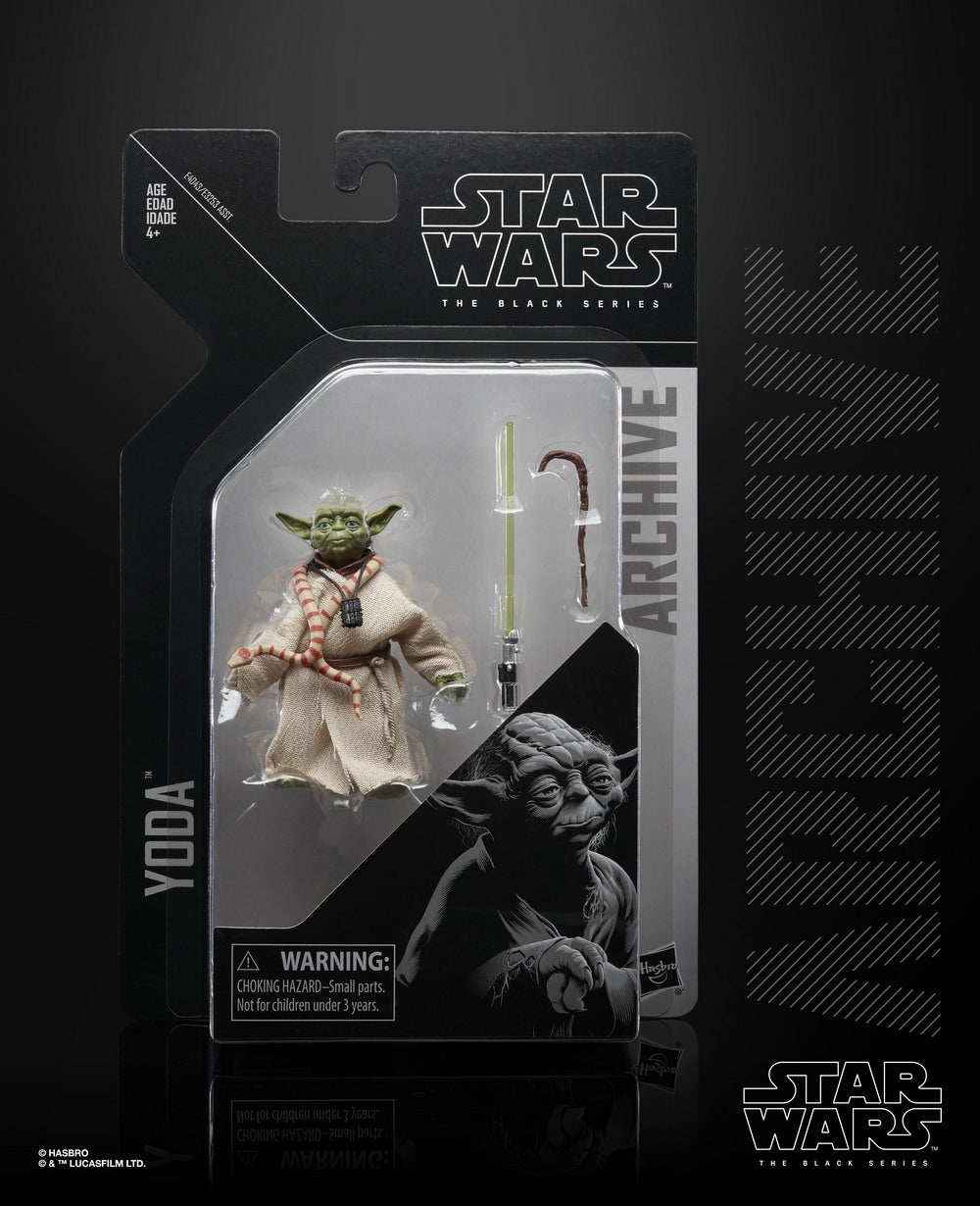 STAR WARS THE BLACK SERIES ARCHIVE 6-INCH Figure Assortment - Yoda (in pck)
