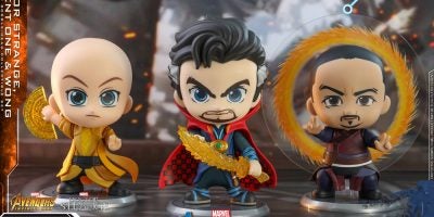 Hot Toys - A4 - Doctor Strange, Ancient One, Wong Cosbaby (S) Set_PR1