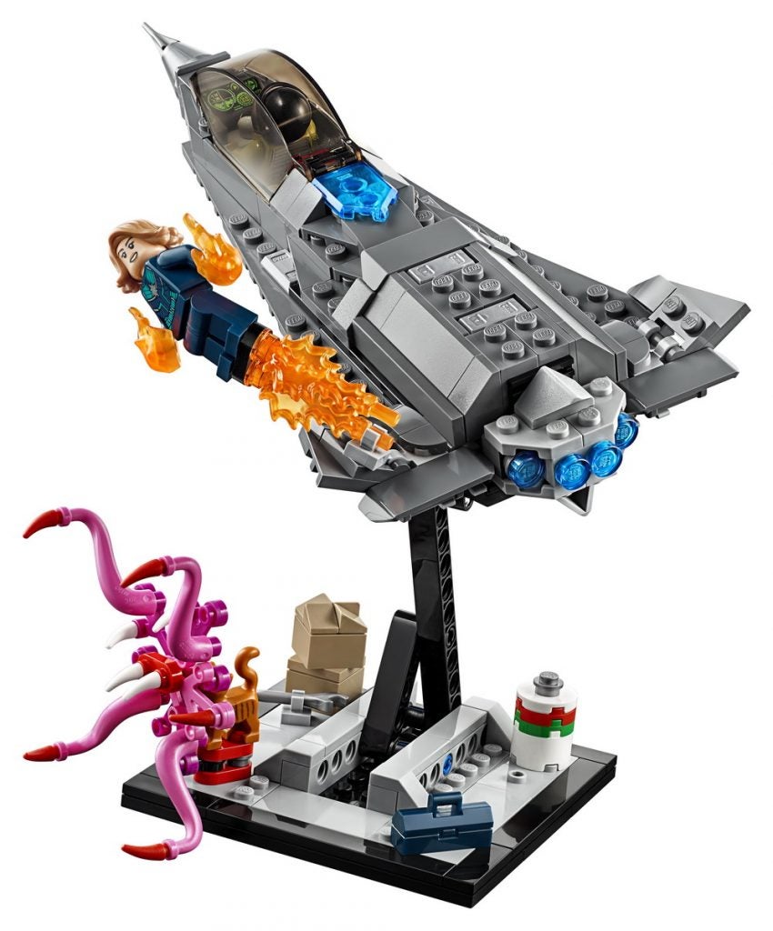 lego sets with captain marvel