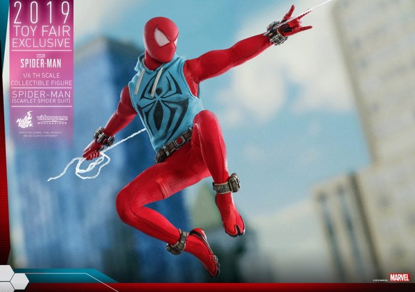 Hot Toys - Marvel Spider-Man - Spider-Man (Scarlet Spider Suit) collectible figure_PR8