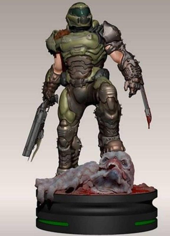 doomslayerstatue