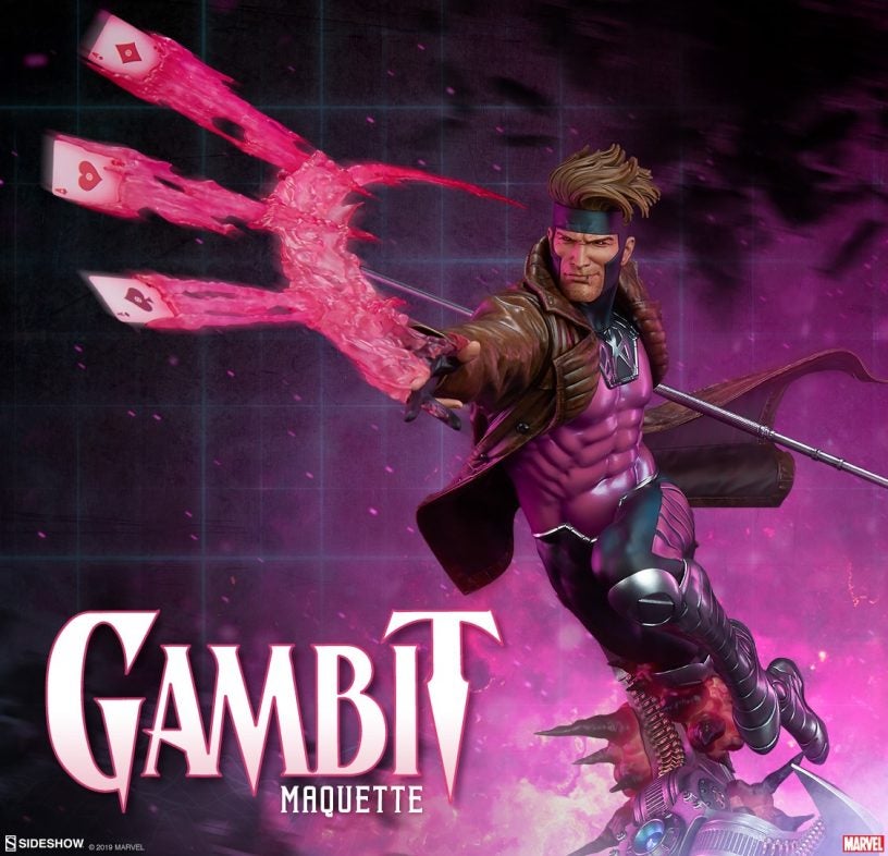 Marvel Gambit Maquette by Sideshow Collectibles