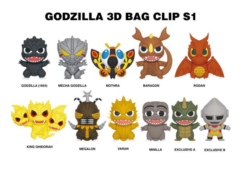 eggmon godzilla mini figures