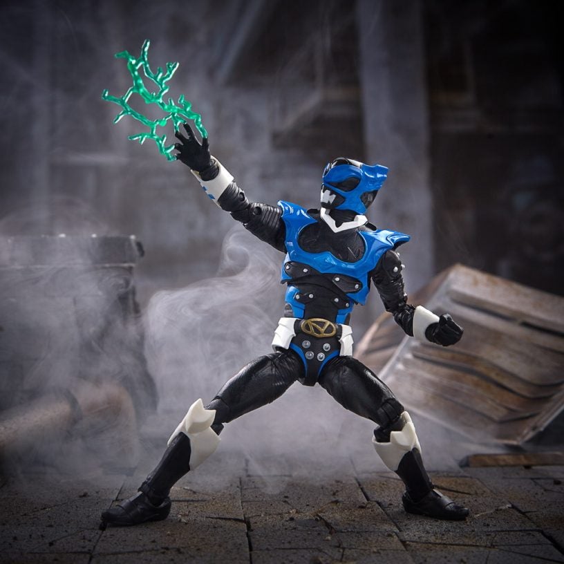 Power Rangers Lightning Collection Exclusive Psycho Blue Ranger 