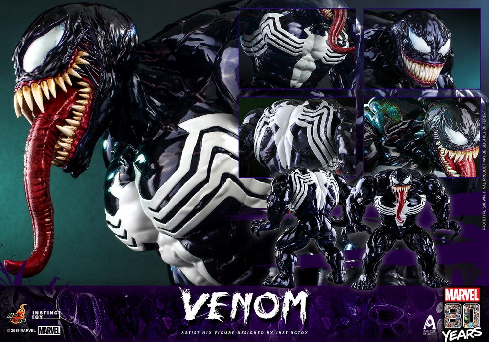 Hot Toys - Marvel 80 Years Venom Artist Mix Designed by INSTINCTOY_PR15