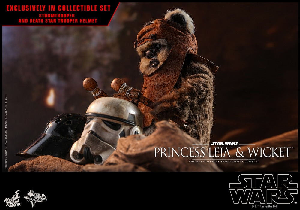 Hot Toys - SW6 - Princess Leia & Wicket_PR19