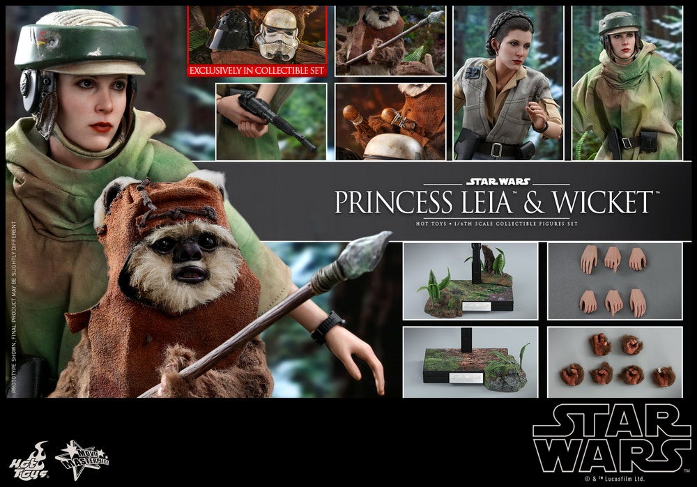 Hot Toys - SW6 - Princess Leia & Wicket_PR20
