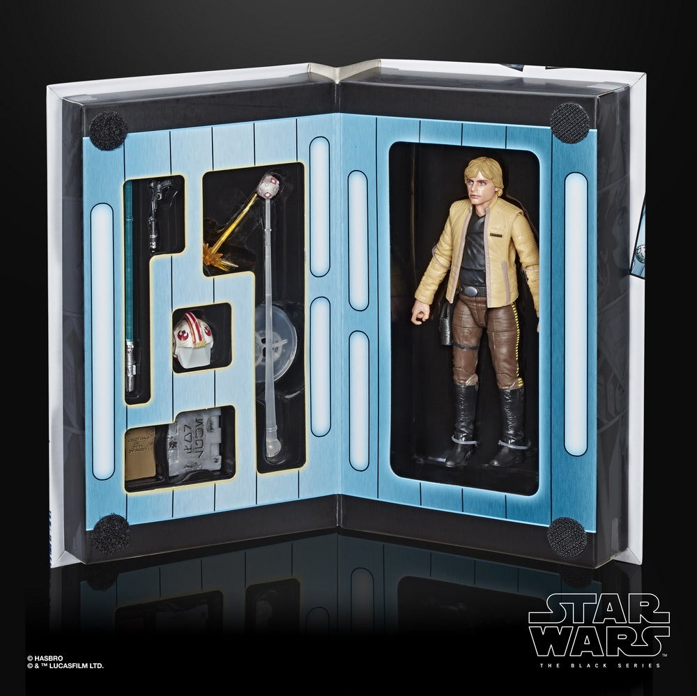 STAR WARS THE BLACK SERIES LUKE SKYWALKER (SKYWALKER STRIKES) Figure - in pck (2)