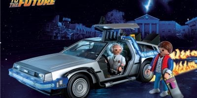 Playmobil has a new toy line celebrating the 35th Anniversary of "Back To The Future"