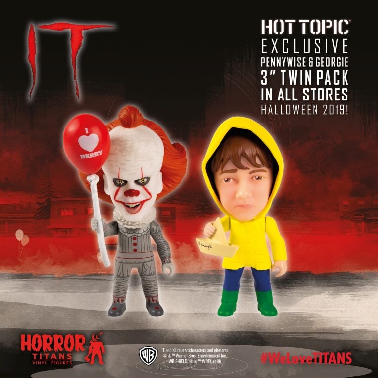 figurine pop pennywise and georgie