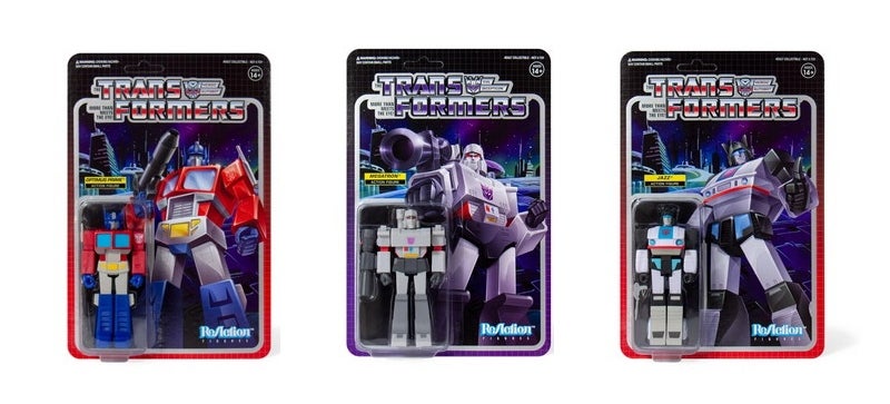 transformers reaction figures wave 3