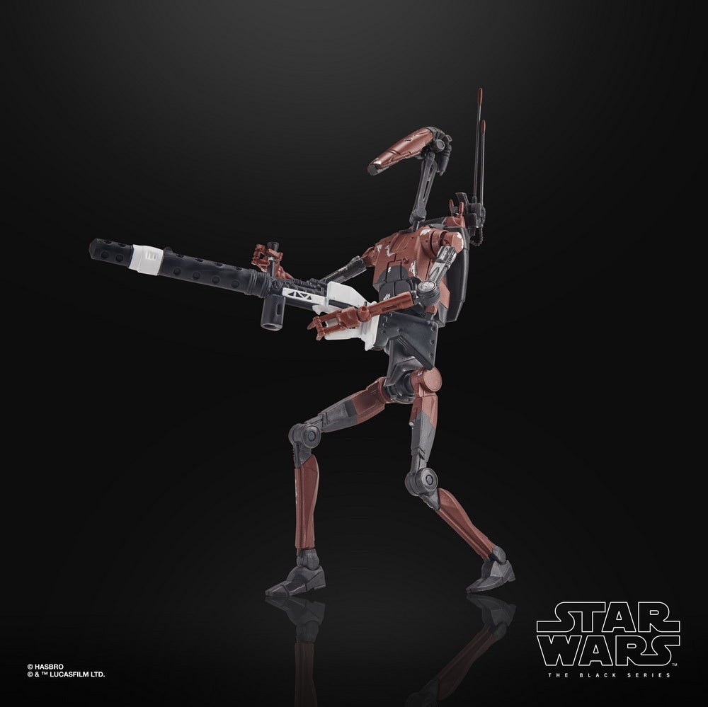 STAR WARS THE BLACK SERIES GAMING GREATS 6-INCH HEAVY BATTLE DROID Figure - oop (1)