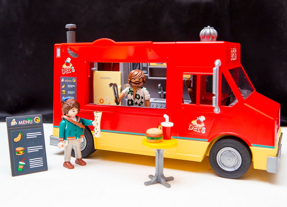 Playmobil the movie food outlet truck