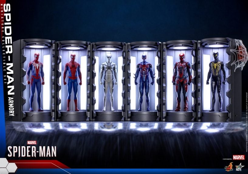 Hot Toys - SM - Spider-Man Armory Miniature Collectible Set_PR1