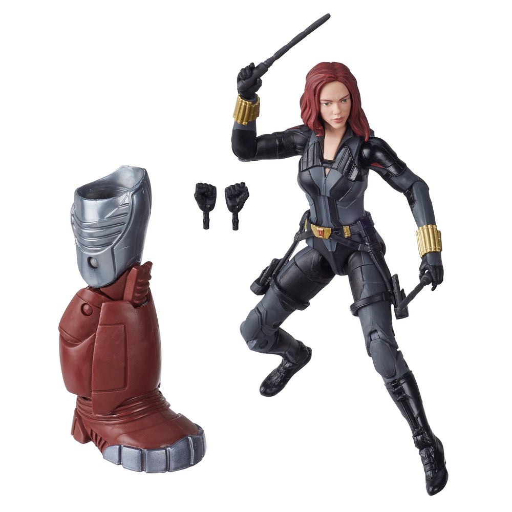 MARVEL BLACK WIDOW LEGENDS SERIES 6-INCH BLACK WIDOW Figure (oop)