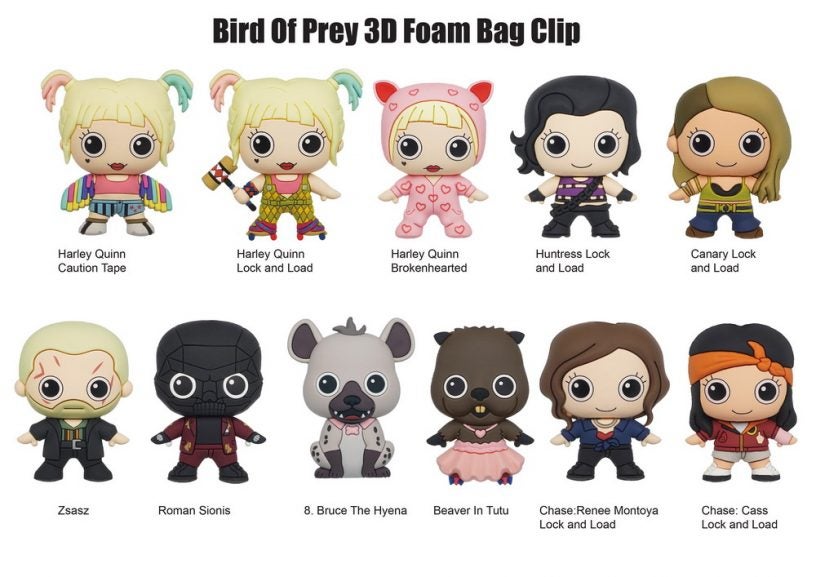 45695 Bird Of Prey 3D Foam Bag Clip-01