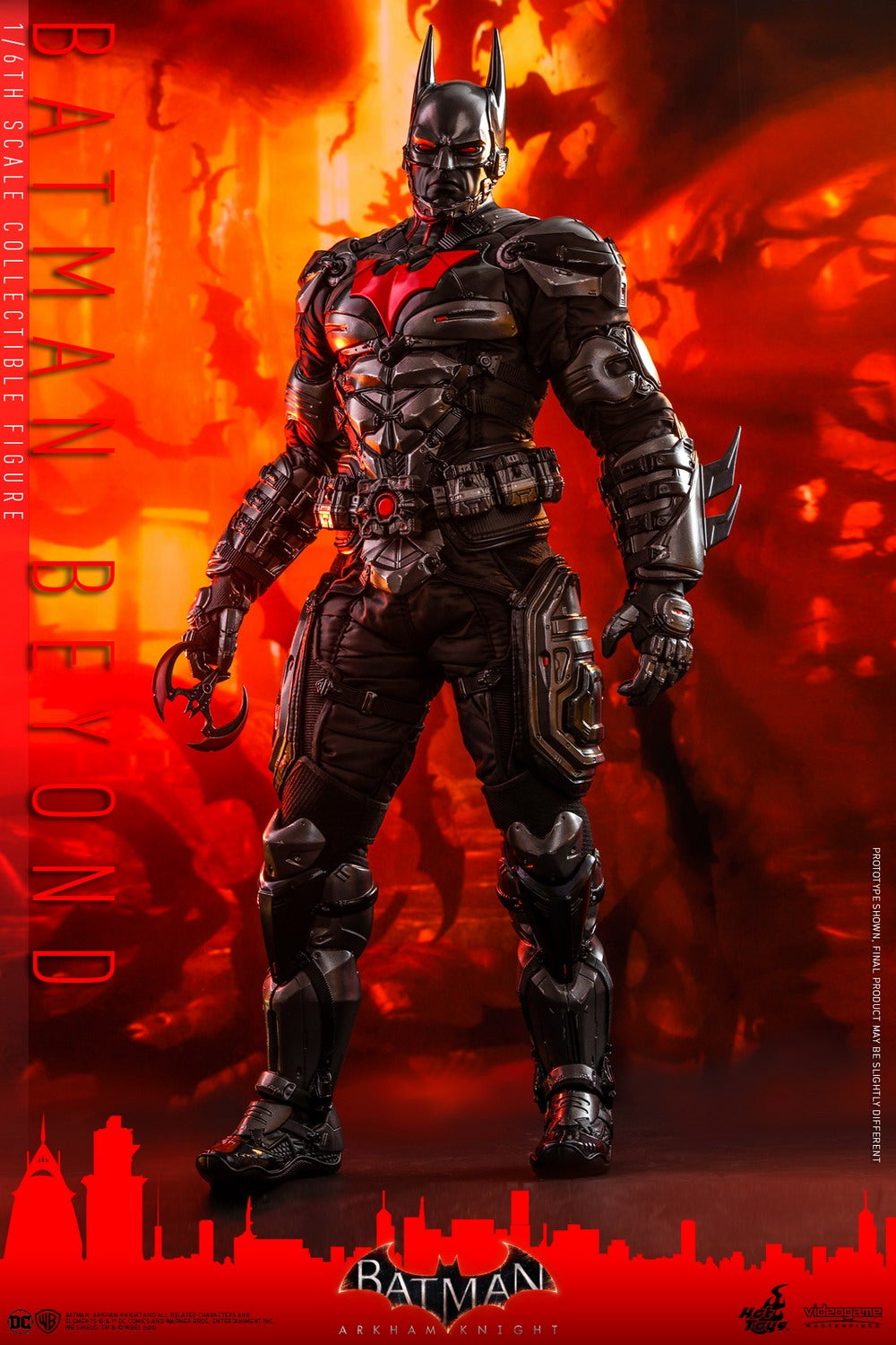 Hot Toys - Batman Arkham Knight - Batman Beyond collectible figure_PR8