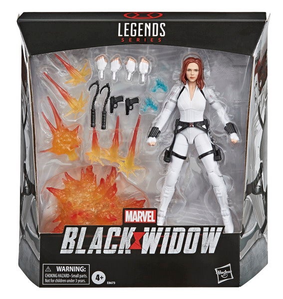 MARVEL LEGENDS SERIES 6-INCH BLACK WIDOW Figure - in pck