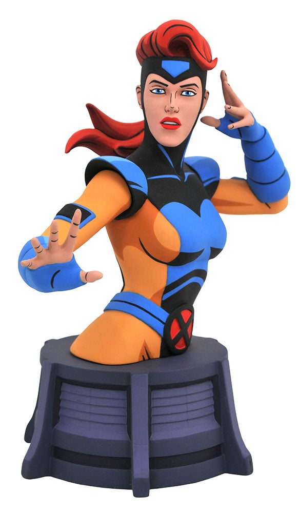 MarvelAnimatedJeanGreyBust