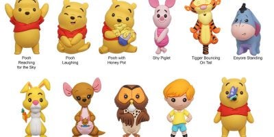 22335 Disney Series 28 - Winnie The Pooh 3D Foam Bag Clip image