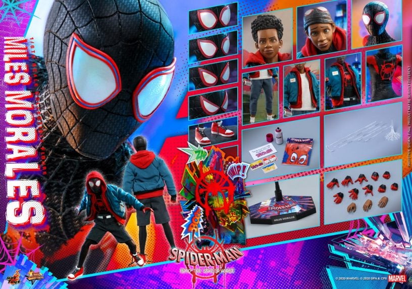 Hot Toys - Spider-Man into the Spider Verse - Miles Morales collectible figure_PR26