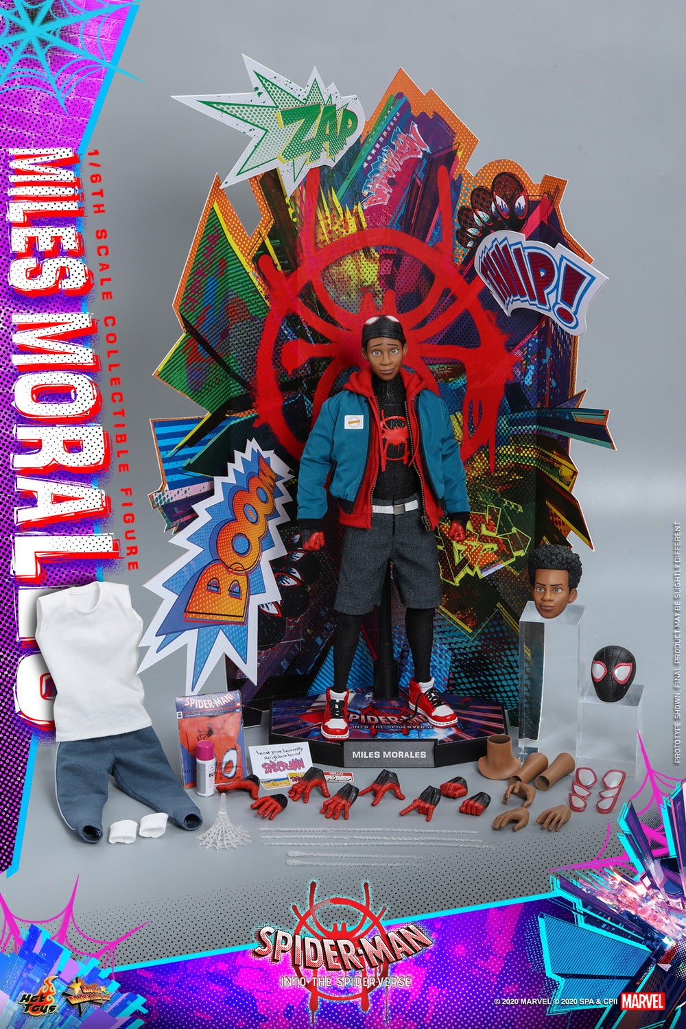 Hot Toys - Spider-Man into the Spider Verse - Miles Morales collectible figure_PR27