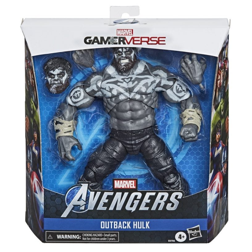 MARVEL LEGENDS SERIES 6-INCH GAMERVERSE MARVEL’S AVENGERS OUTBACK HULK Figure - in pck (1)