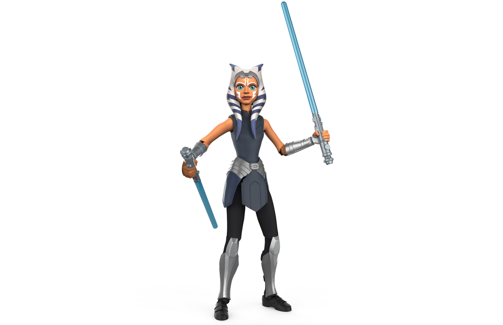 STAR WARS GALAXY OF ADVENTURES 5-INCH AHSOKA TANO Figure - oop (1)