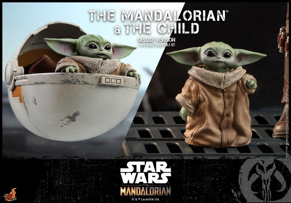 Hot Toys - STM - Mandalorian and Child Collectible Set (Deluxe)_PR15