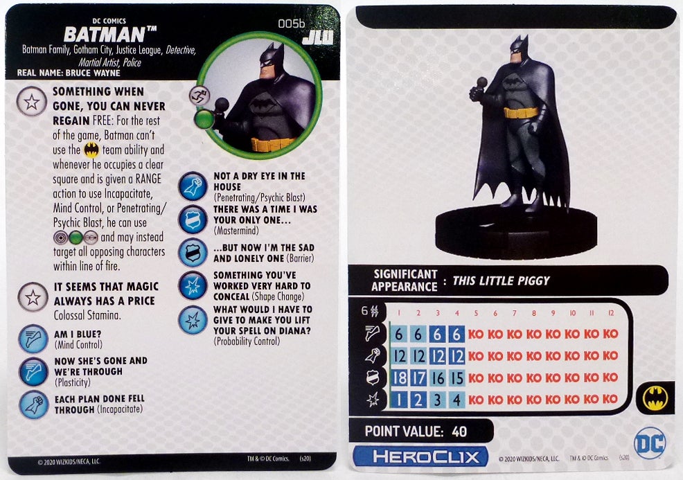 WizKids DC HeroClix Justice League Unlimited Unboxing 