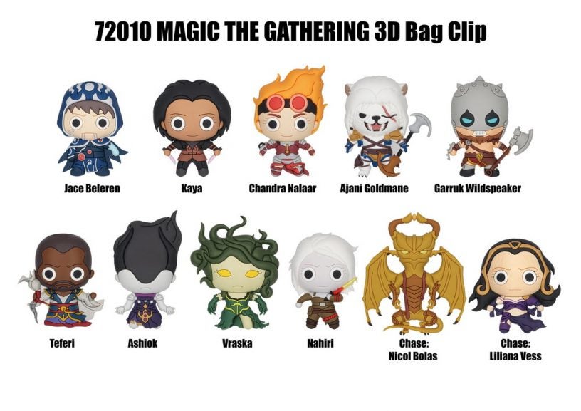 72010 MAGIC THE GATHERING 3D Bag Clip