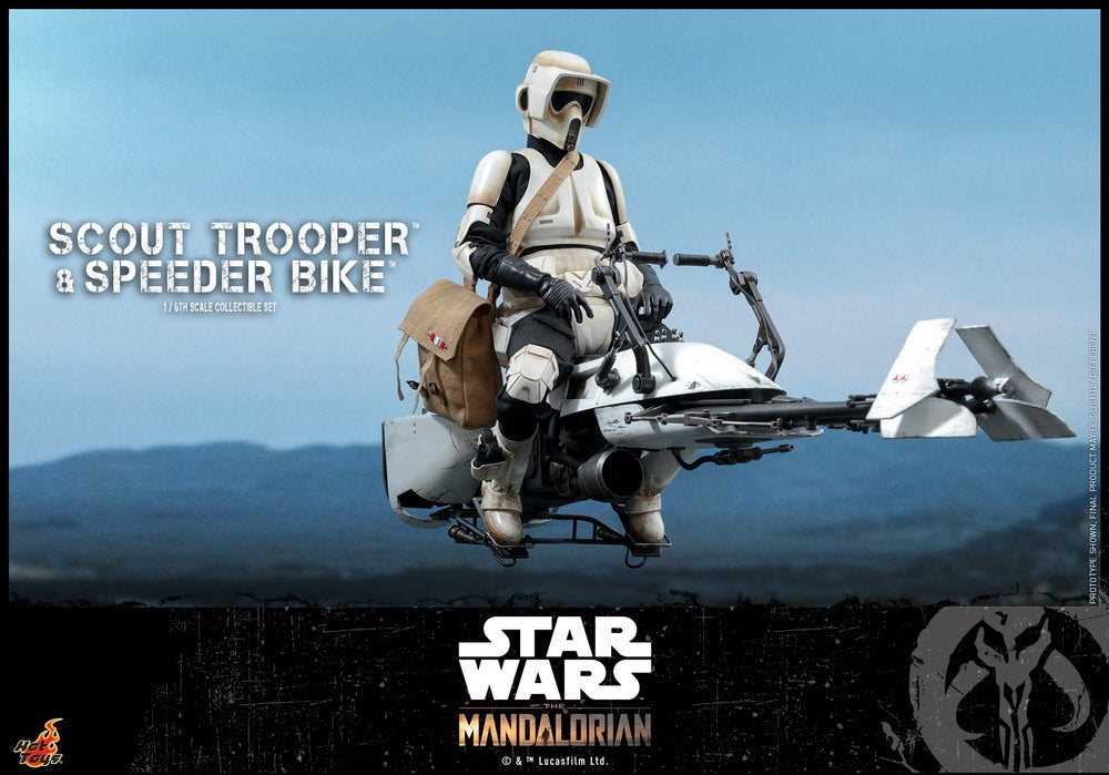 Hot Toys - SWM - Scout Trooper and Speeder Bike Collectible Set_PR7