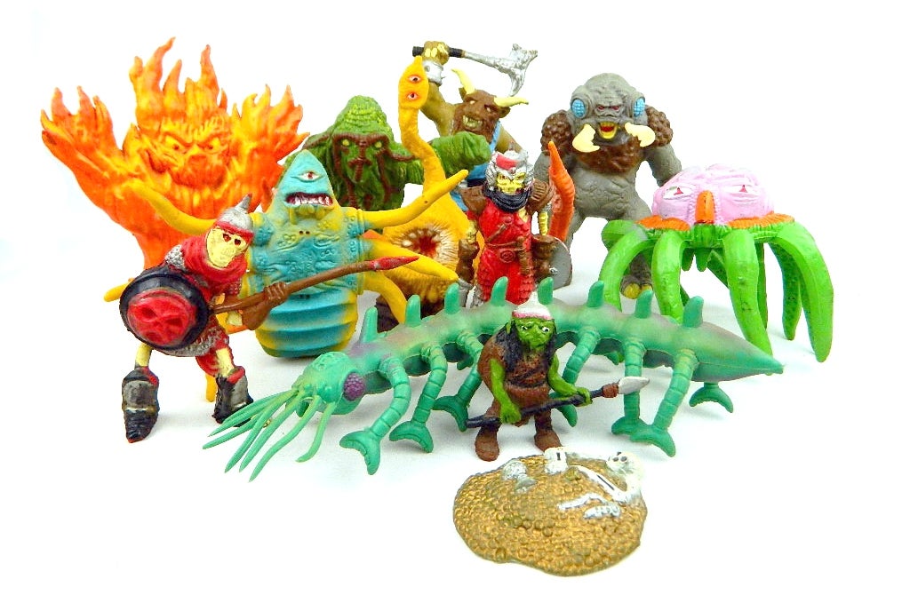 hasbro dungeons and dragons figures