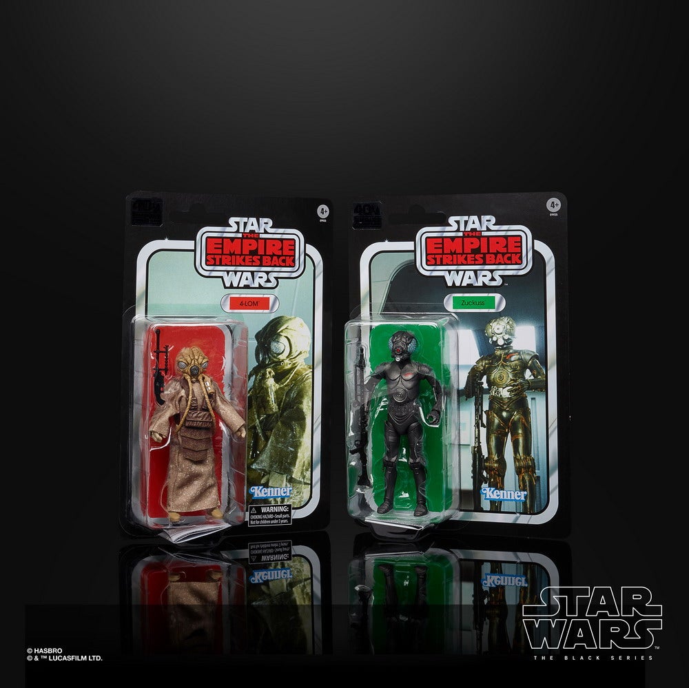 STAR WARS THE BLACK SERIES 6-INCH 4-LOM AND ZUCKUSS Figure 2-Pack - in pck (2)