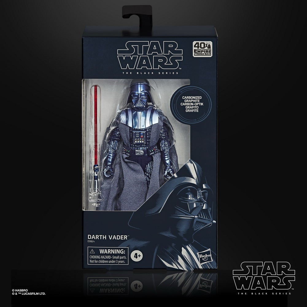 STAR WARS THE BLACK SERIES CARBONIZED COLLECTION 6-INCH DARTH VADER Figure - in pck