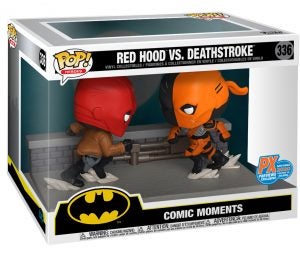 red hood vs deathstroke funko pop