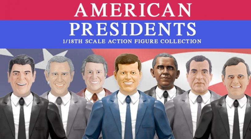 president action figures