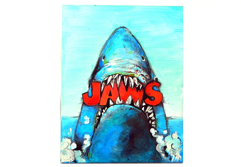 JAWS, Acrylic by Jeff Saylor