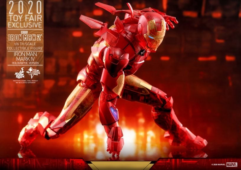 Hot Toys - IM2 - Iron Man Mark IV (Holographic Version) collectible figure_PR16