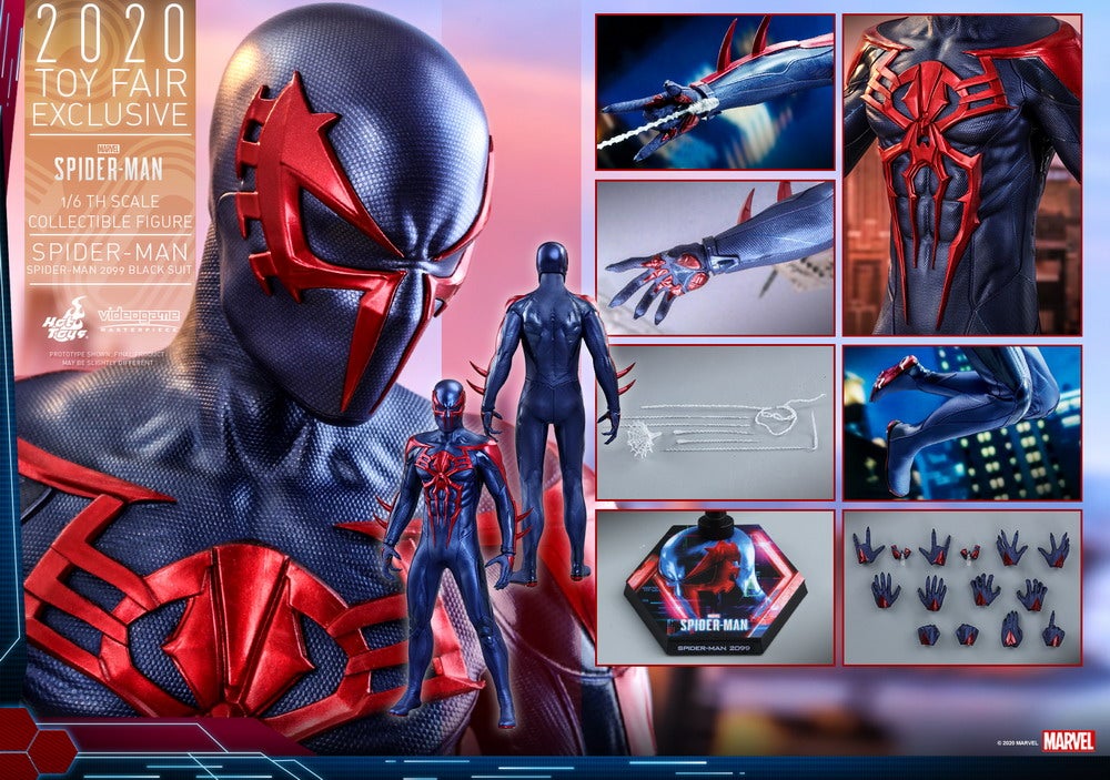 Hot Toys - MSM - Spider-Man (Spider-Man 2099 Black Suit) collectible figure_PR20