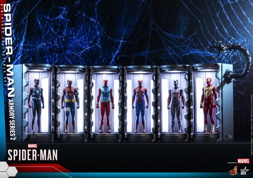 Hot Toys - SM - Spider-Man Armory Miniature Collectible Set_PR1