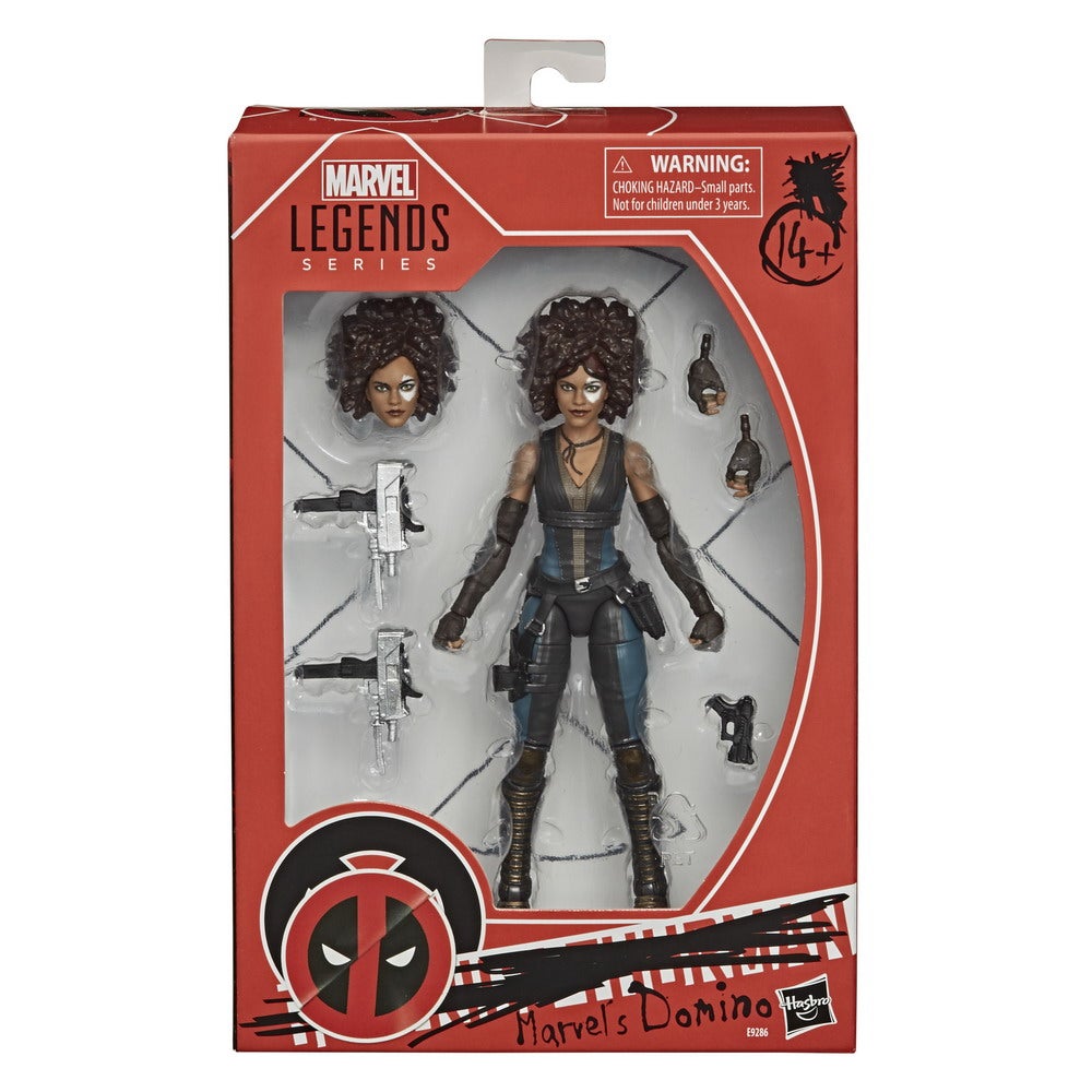 MARVEL LEGENDS SERIES X-MEN 6-INCH MARVEL’S DOMINO Figure - in pck