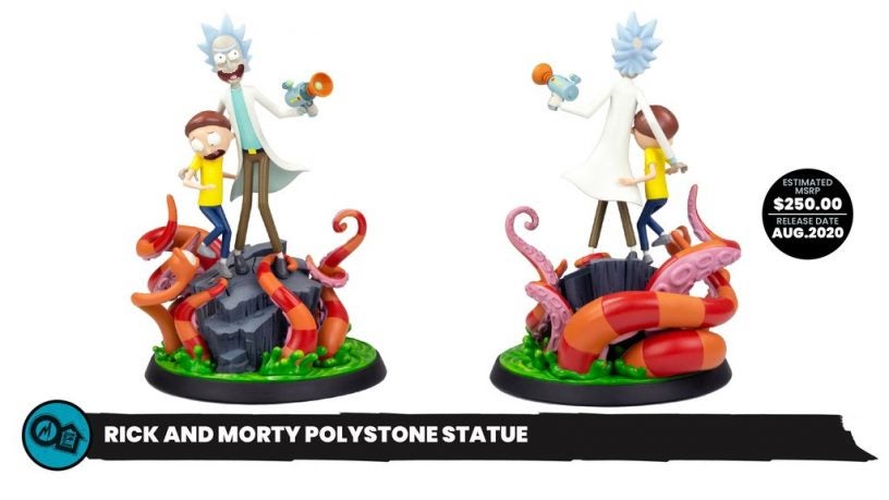 rick and morty mondo statue