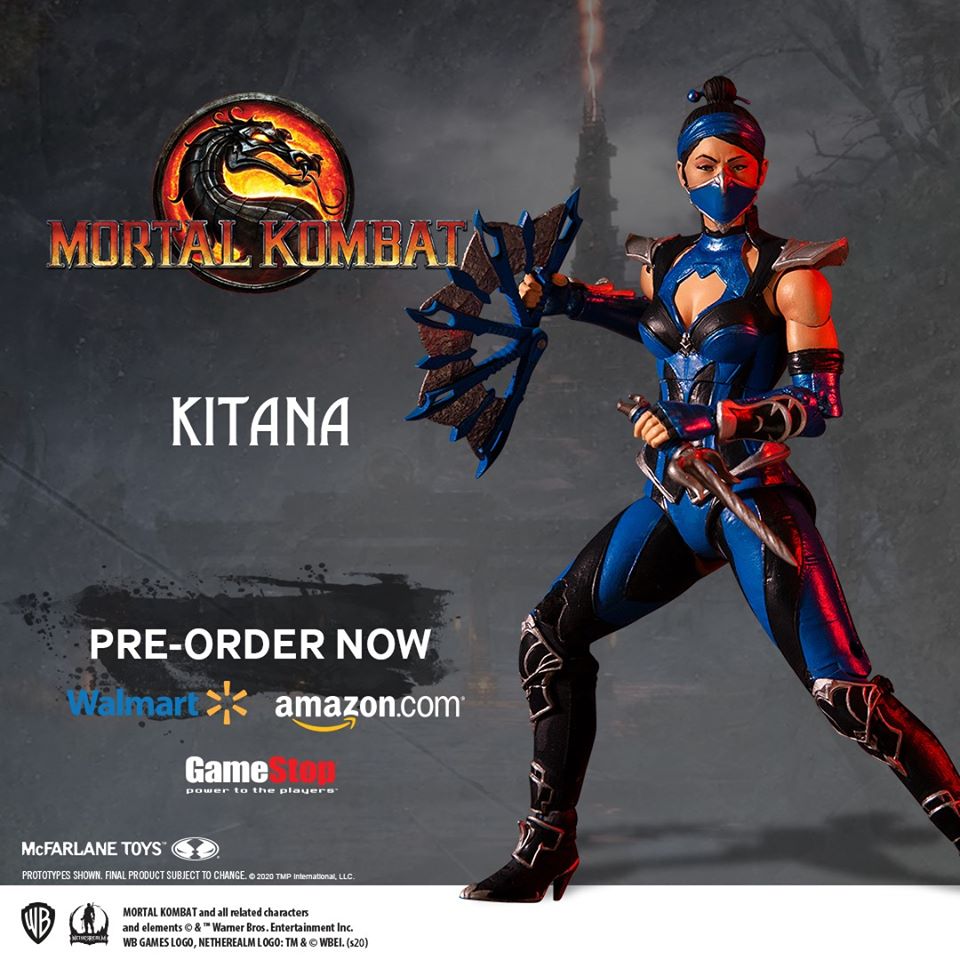 Mortal Kombat 11 Kitana and Baraka McFarlane Toys Revealed